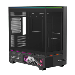 Thùng máy THERMALRIGHT TL-M10 Vision LCD Đen
