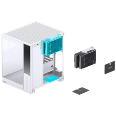 Vỏ máy tính Case Jonsbo D34 WHITE