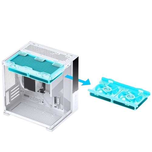 Vỏ máy tính Case Jonsbo D34 WHITE