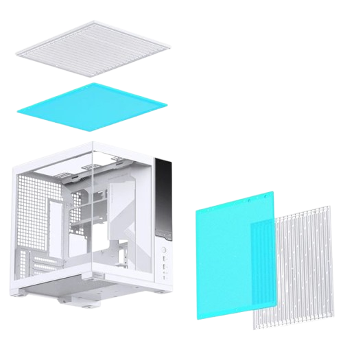 Vỏ máy tính Case Jonsbo D34 WHITE