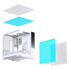 Vỏ máy tính Case Jonsbo D34 WHITE