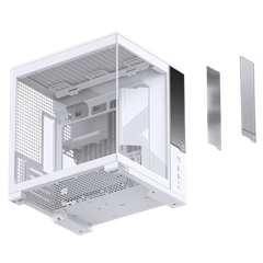 Vỏ máy tính Case Jonsbo D34 WHITE