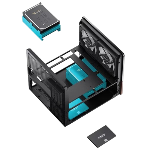 Vỏ máy tính Case Jonsbo V12 BLACK
