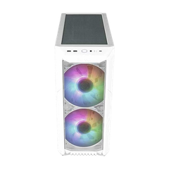 Thùng máy Case Cooler Master MasterCase HAF 500 White