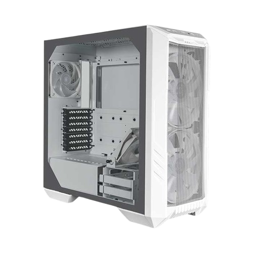 Thùng máy Case Cooler Master MasterCase HAF 500 White