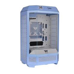Thùng máy Case Thermaltake The Tower 300 Hydrangea Blue Micro Tower Chassis/Xanh/ sẵn 2 fan ARGB 14cm CA-1Y4-00SFWN-00