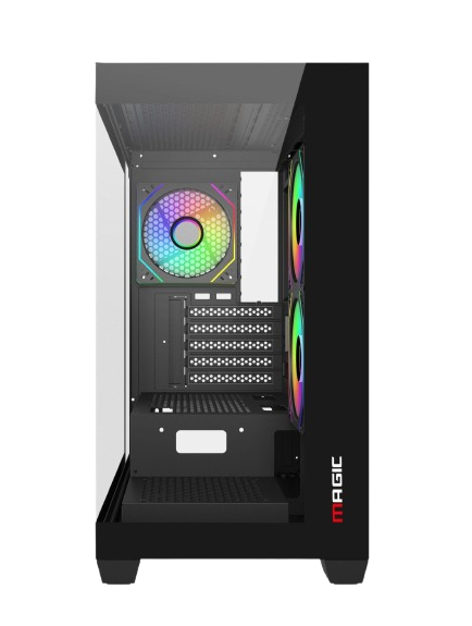 Thùng máy Case Magic C218-M M-ATX - Đen