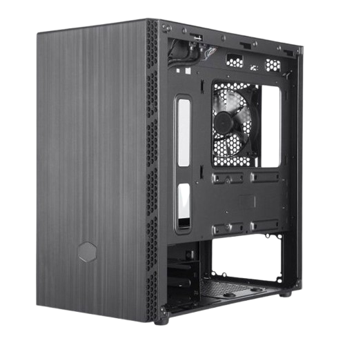 Vỏ máy tính Cooler Master MasterBox MB400L/ Kèm sẵn 1 Fan Đen