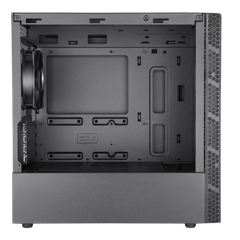 Vỏ máy tính Cooler Master MasterBox MB400L/ Kèm sẵn 1 Fan Đen