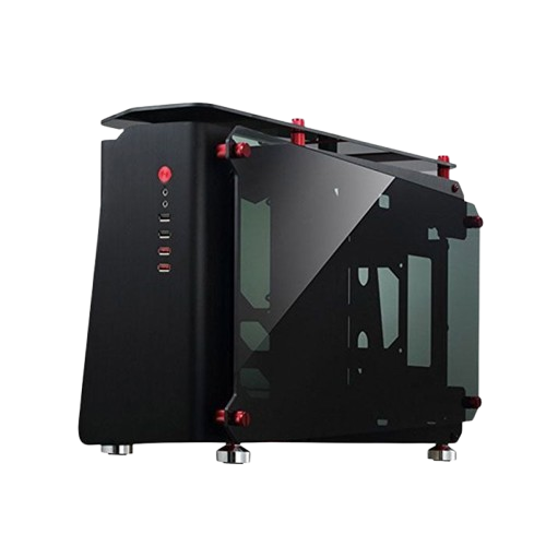 Vỏ máy tính Jonsbo MOD1 Mini (Đỏ Đen/No Fan)