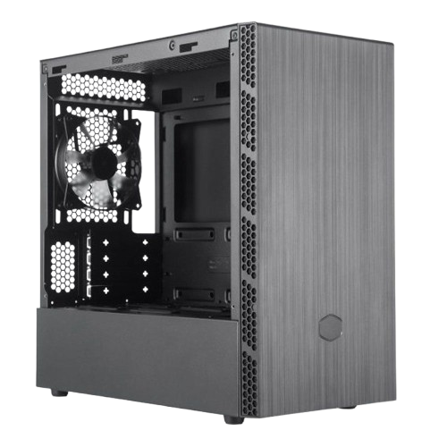 Vỏ máy tính Cooler Master MasterBox MB400L/ Kèm sẵn 1 Fan Đen