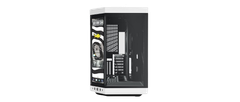 Thùng máy Hyte Y70 Touch Infinite - Đen trắng | Kèm sẵn Cable Riser PCIe 4.0 (CS-HYTE-Y70TTI-WB)