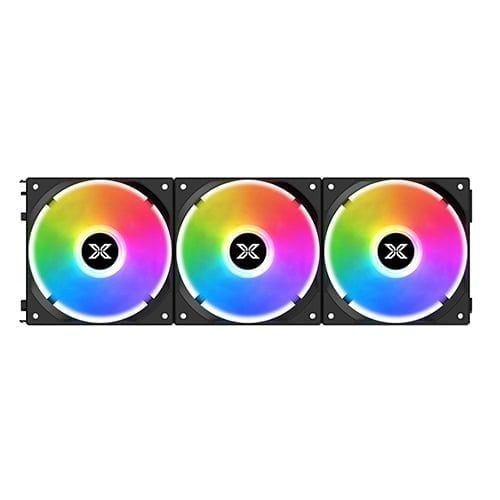 Fan case XIGMATEK Starlink Ultra Black EN41303/ARGB/ Modular Design/ bộ 3 fan