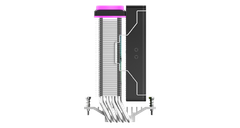 Quạt Tản Nhiệt Khí Ocypus Delta A40 SE ARGB Đen