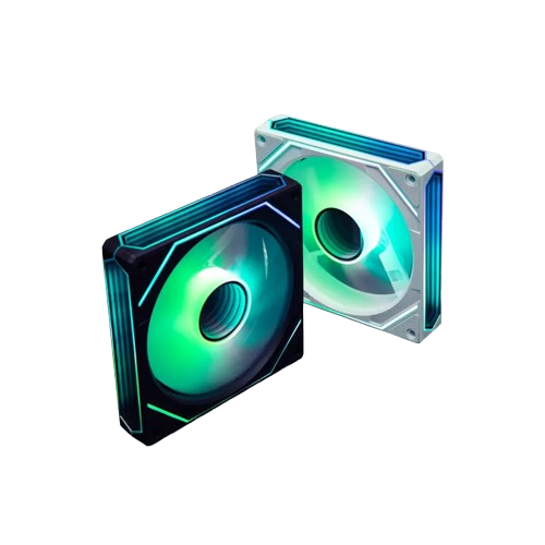 Quạt tản nhiệt khí Jungle Leopard Prism 6Pro Đen