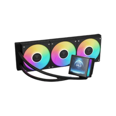 Tản nhiệt nước CPU AIO 3 Fan Gamdias CHIONE P5-360 Black WCCNEP5360BLGA