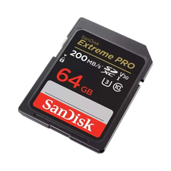 Thẻ nhớ SanDisk 64G Extreme Pro SDSDXXU-064G-GN4IN/V30/U3/C10/UHS-I/200MB/s R 90MB/s
