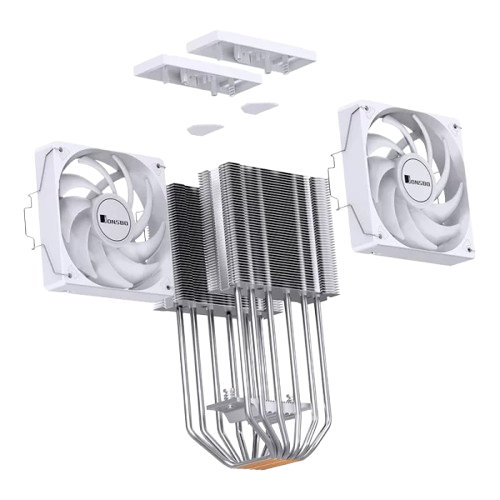 Tản nhiệt khí JONSBO CR-3000E ARGB White