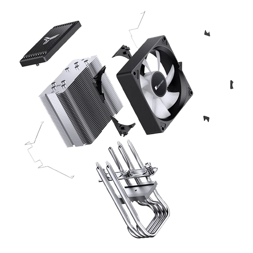 Tản nhiệt khí JONSBO CR-1400 (Color) Black