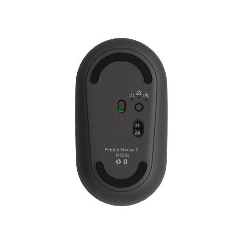 Chuột không dây Logitech Pebble MOUSE 2 M350S Wireless/ Bluetooth màu than chì 910-006988