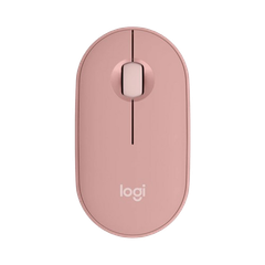 Chuột không dây Logitech Pebble MOUSE 2 M350S Wireless/ Bluetooth màu hồng 910-006987