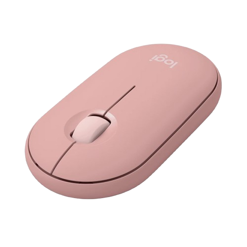 Chuột không dây Logitech Pebble MOUSE 2 M350S Wireless/ Bluetooth màu hồng 910-006987