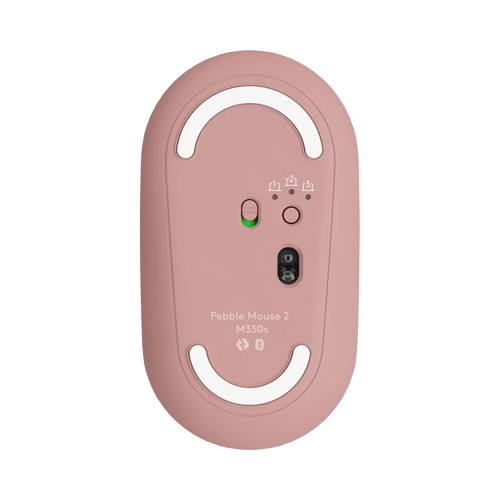 Chuột không dây Logitech Pebble MOUSE 2 M350S Wireless/ Bluetooth màu hồng 910-006987