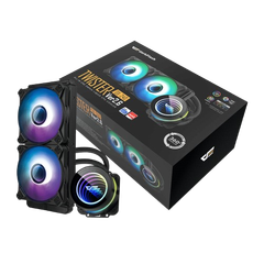 Tản nhiệt nước AIO Darkflash Twister DXV2.6 240 Liquid CPU Cooler Black