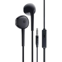 Tai nghe dây 3.5mm Hora đen AUT117N