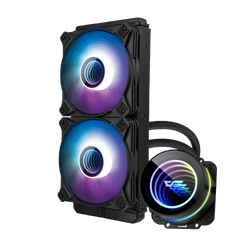 Tản nhiệt nước AIO Darkflash Twister DXV2.6 240 Liquid CPU Cooler Black