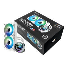 Tản nhiệt nước AIO Darkflash Twister DXV2.6 240 Liquid CPU Cooler White