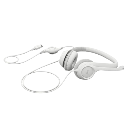 Tai nghe Logitech H390 Trắng