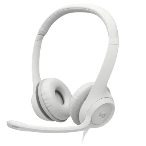 Tai nghe Logitech H390 Trắng