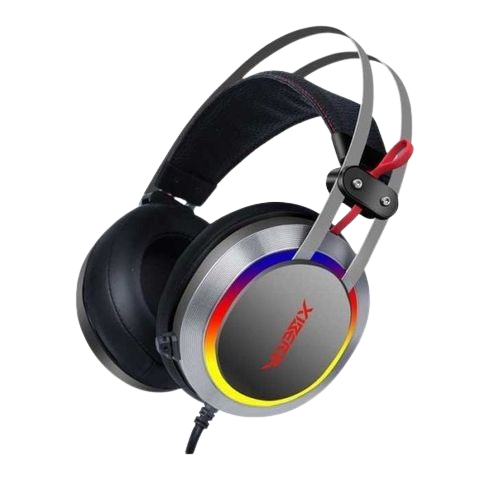 Tai Nghe Xiberia V29 Iron Grey 7.1 Surround Gaming RGB Xám