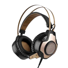 Tai Nghe Bestmic 949 Gaming Led Vàng Đồng