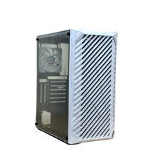 Thùng máy Magic Luxury 4F - Trắng | Full Tower, kèm sẵn 4 fan