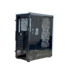 Thùng máy Magic Luxury 4F - Trắng | Full Tower, kèm sẵn 4 fan