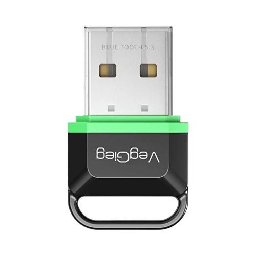 USB nhận Bluetooth V5.3 VEGGIEG VUB503 | Xanh