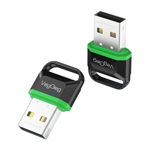 USB nhận Bluetooth V5.3 VEGGIEG VUB503 | Xanh