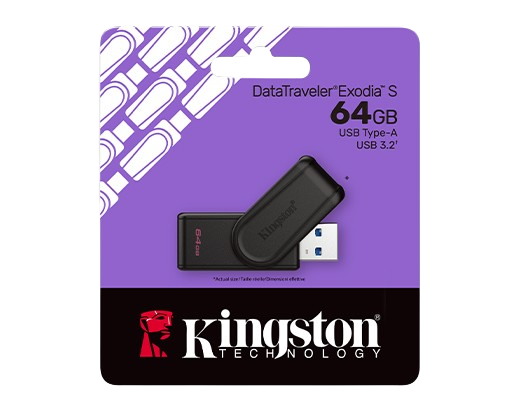 Ổ cứng di động USB Kingston 64GB DataTraveler Exodia (DTXS/64GB)