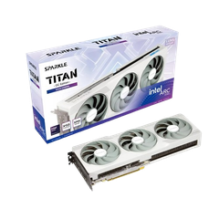 VGA SPARKLE Intel Arc B580 TITAN Luna OC 12GB GDDR6 SB580TW-12GOC