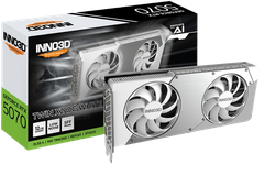 Card màn hình Inno3D Geforce RTX 5070 Twin X2 OC White 12GB (N50702-12D7X-195064W)