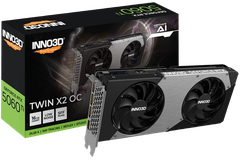 Card màn hình Inno3D Geforce RTX 5060Ti TWIN X2 OC 16GB (N506T2-16D7X-191073N)