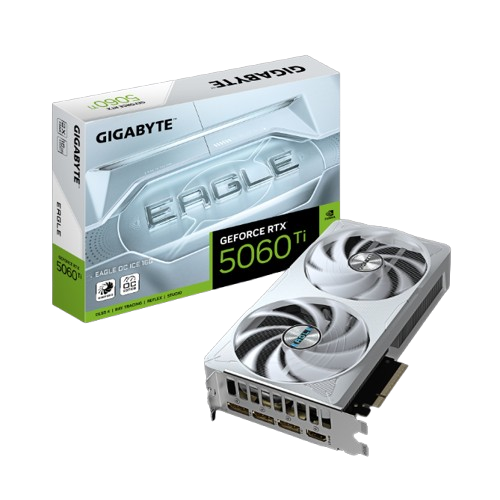 Card màn hình Gigabyte GeForce RTX™ 5060 Ti EAGLE OC ICE 16G
