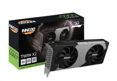 Card màn hình INNO3D GeForce RTX 5060Ti Twin X2 8GB GDDR7 (N506T2-08D7-193075N)