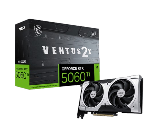 Card màn hình MSI GeForce RTX™ 5060 Ti 8G VENTUS 2X OC PLUS
