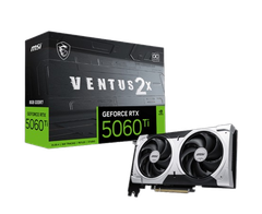 Card màn hình MSI GeForce RTX™ 5060 Ti 8G VENTUS 2X OC PLUS
