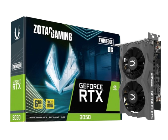 Card màn hình ZOTAC GAMING RTX 3050 6GB GDDR6 Twin Edge OC