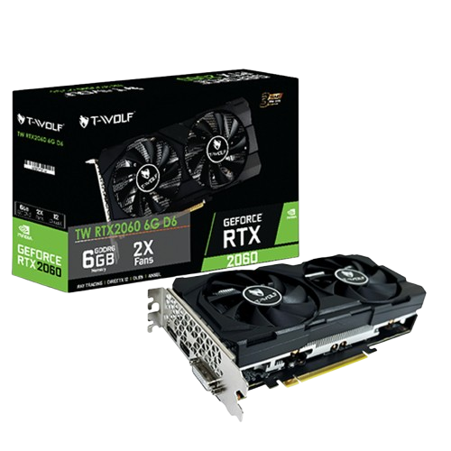 Card màn hình T-WOLF RTX 2060 6GB GDDR6