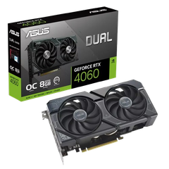 Card màn hình ASUS Dual RTX 4060 8GB GDDR6 (DUAL-RTX4060-8G)